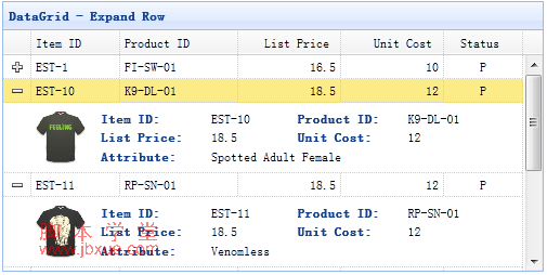 jquery easyui中datagrid用法