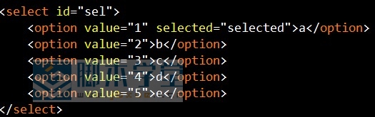 select下拉框